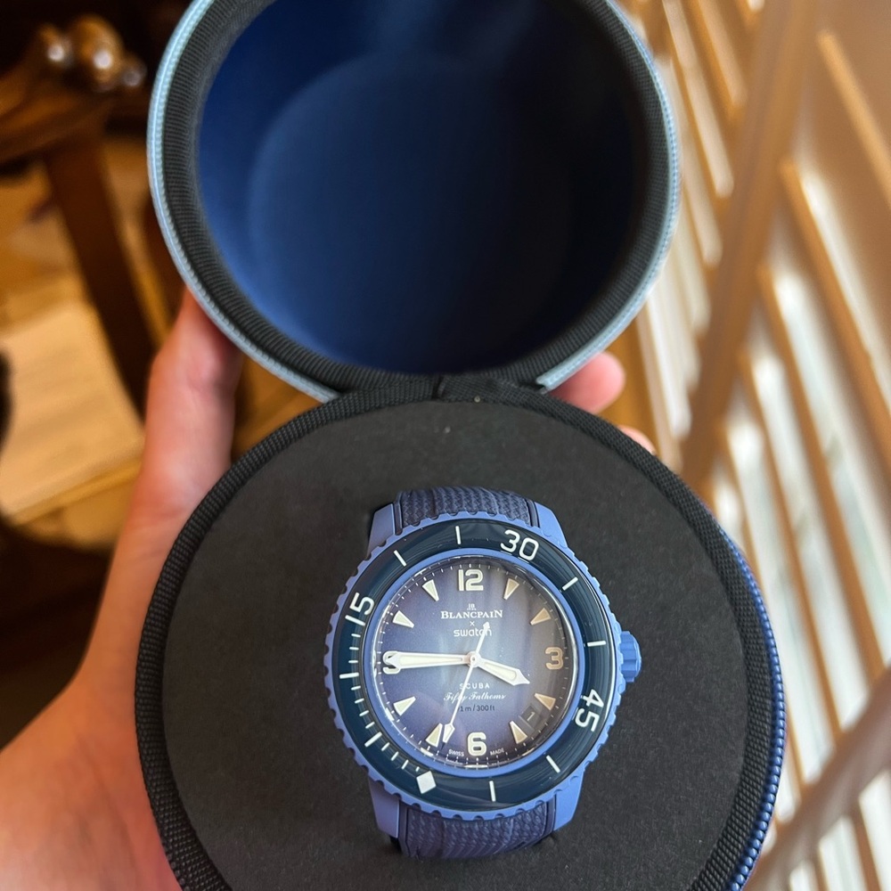 Blancpain x Swatch Bioceranic Scuba Fifty Fathoms Atlantic Ocean